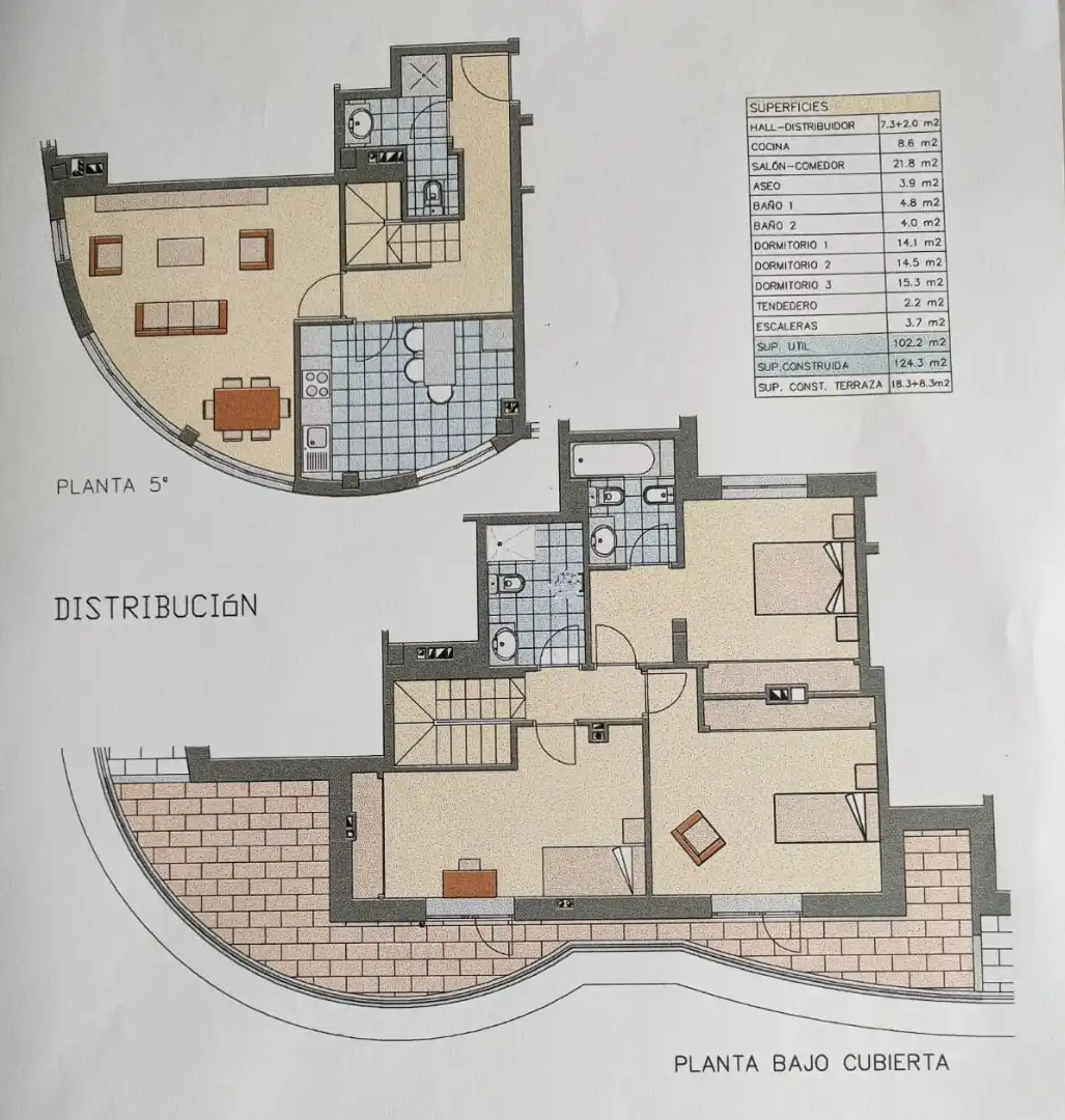 Dúplex en venta en Culleredo con Calefacción, Parquet y Terraza