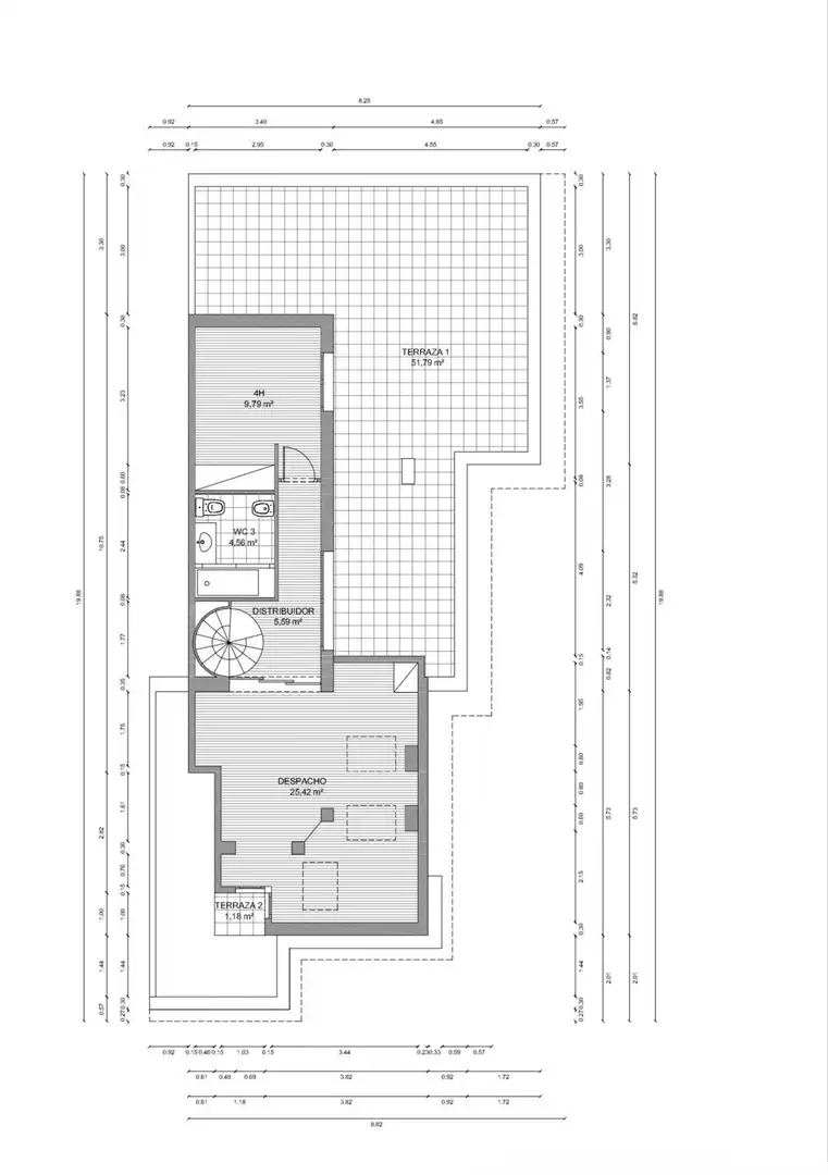 Penthouse mit Aufzug zum Verkauf in Sarrià - Sant Gervasi, imagen 36