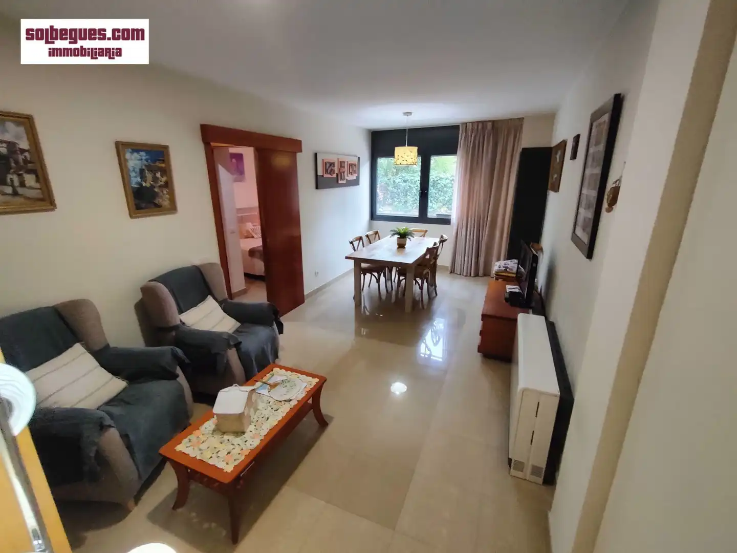 Living room of Flat for sale in Begues  with Heating and Storage room