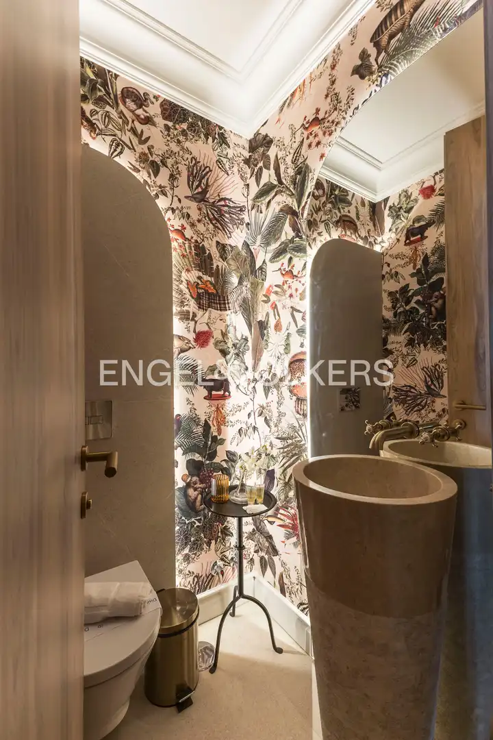 Baño de Apartamento de alquiler en Rivas-Vaciamadrid con Aire acondicionado, Calefacción y Amueblado