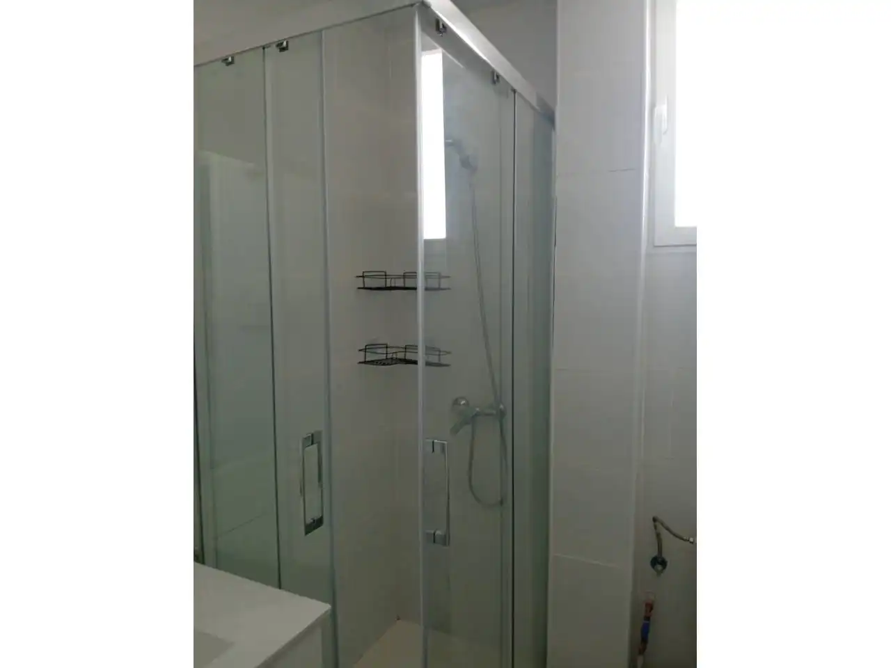 Badezimmer von Wohnung zur Miete in Madrid mit Heizung, Möbliert und Alarm