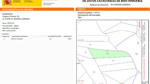 Foto 2 de Terreno en venta en Za-602, 42, El Maderal, Zamora