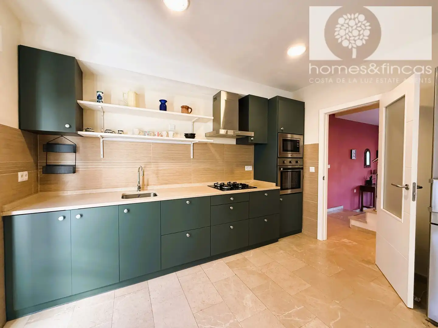 Kitchen of Detached homes for sale in Ayamonte  with Air Conditioner, Terrace and Furnished