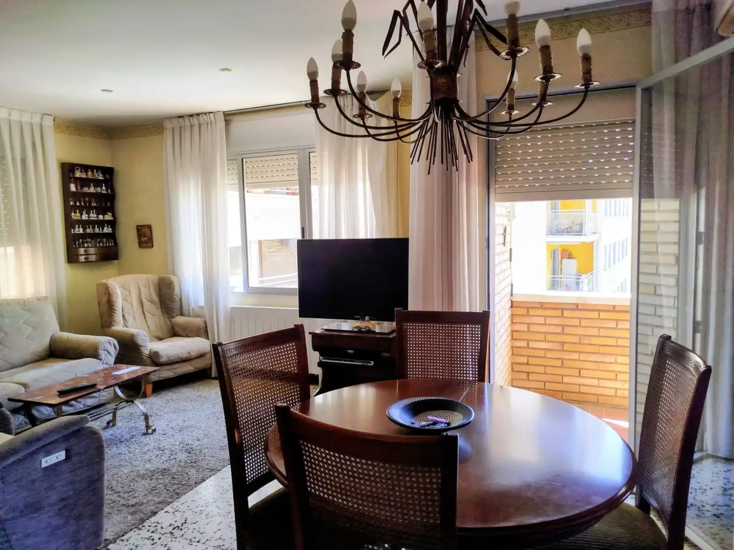 Wohnzimmer von Wohnung zum Verkauf in Tarragona mit Heizung, Terrasse und Ofen
