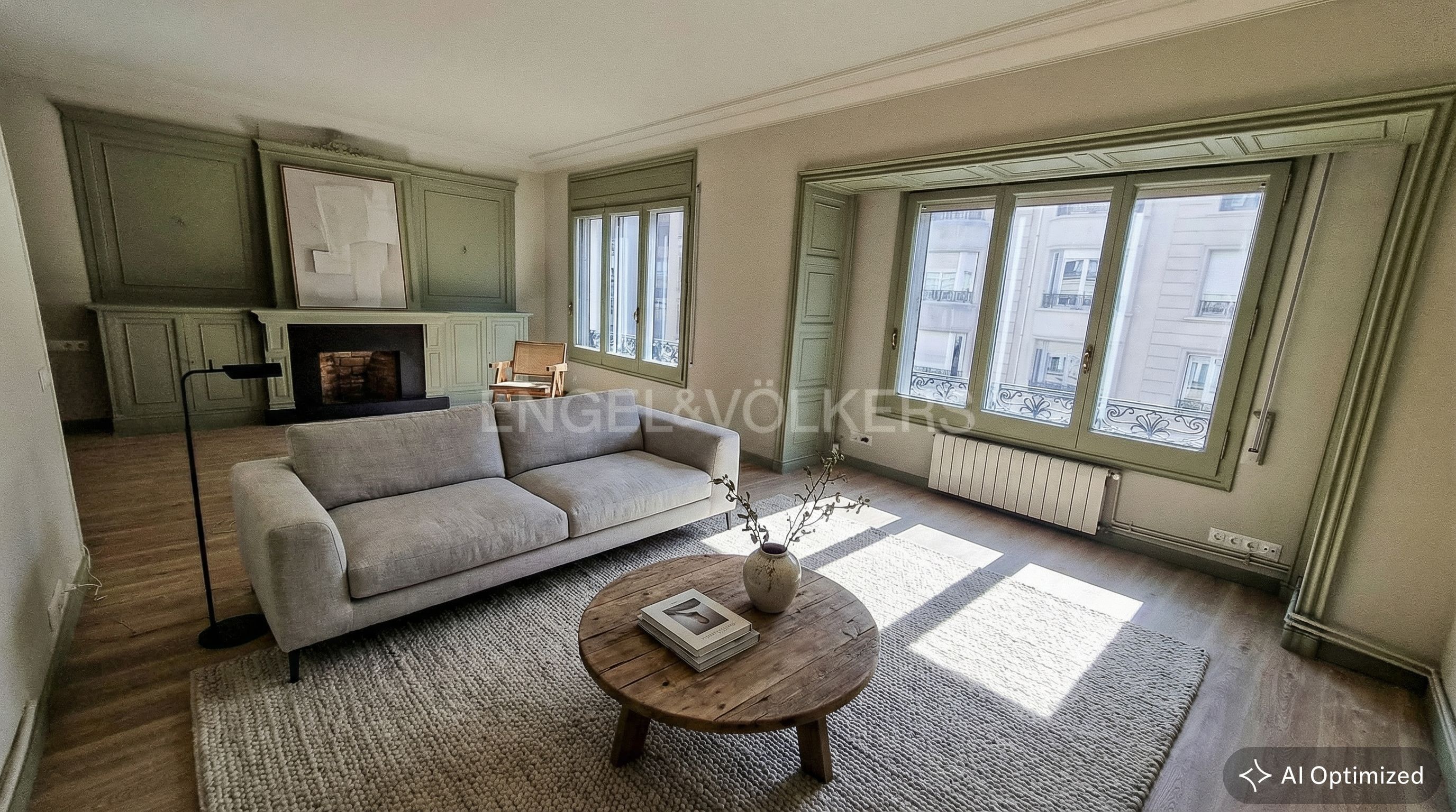 Sala d'estar de Apartament en venda en  Barcelona Capital amb Aire condicionat, Calefacció i Parquet