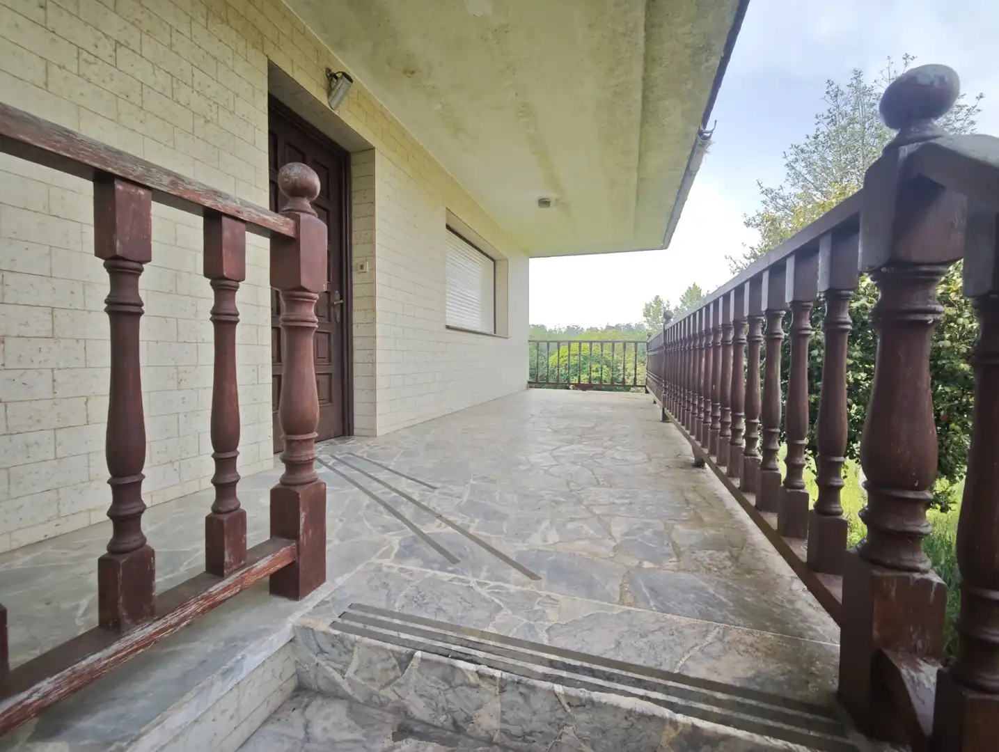 Terraza de Casa o chalet en venta en Mesía con Calefacción, Jardín privado y Terraza