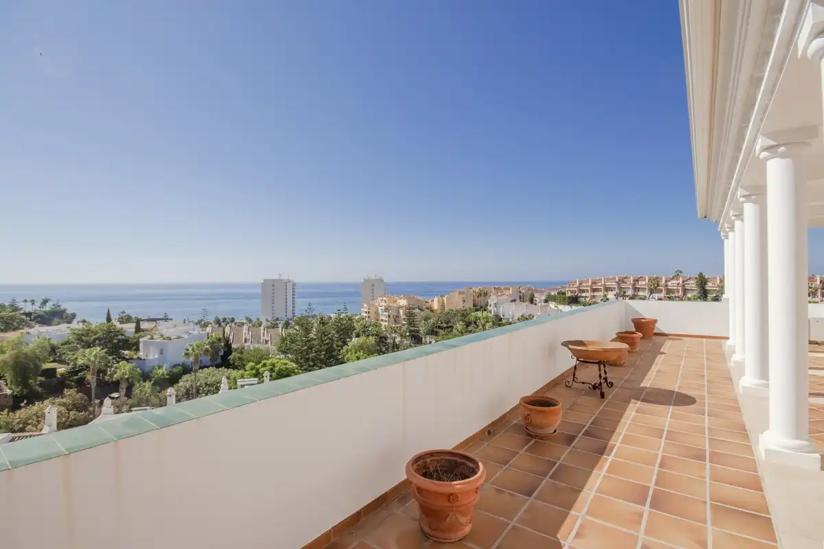 Terrace of Houses for sale in Benalmádena  with Air Conditioner, Private garden and Terrace