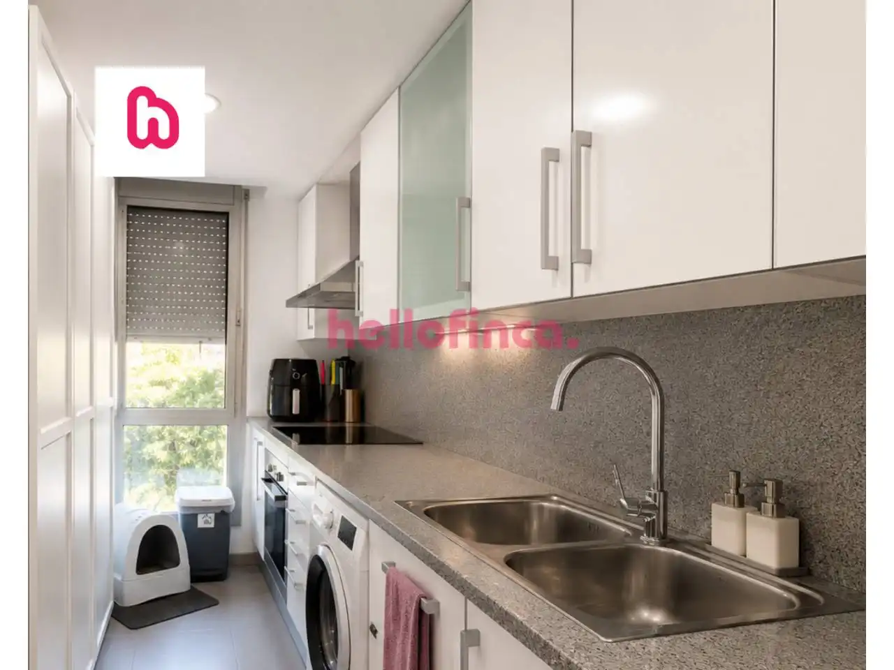 Kitchen of Flat for sale in Capellades  with Air Conditioner, Heating and Parquet flooring