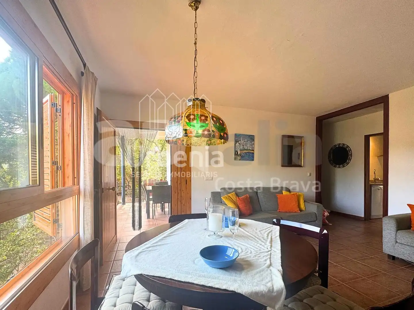 Living room of Flat for sale in Lloret de Mar  with Furnished