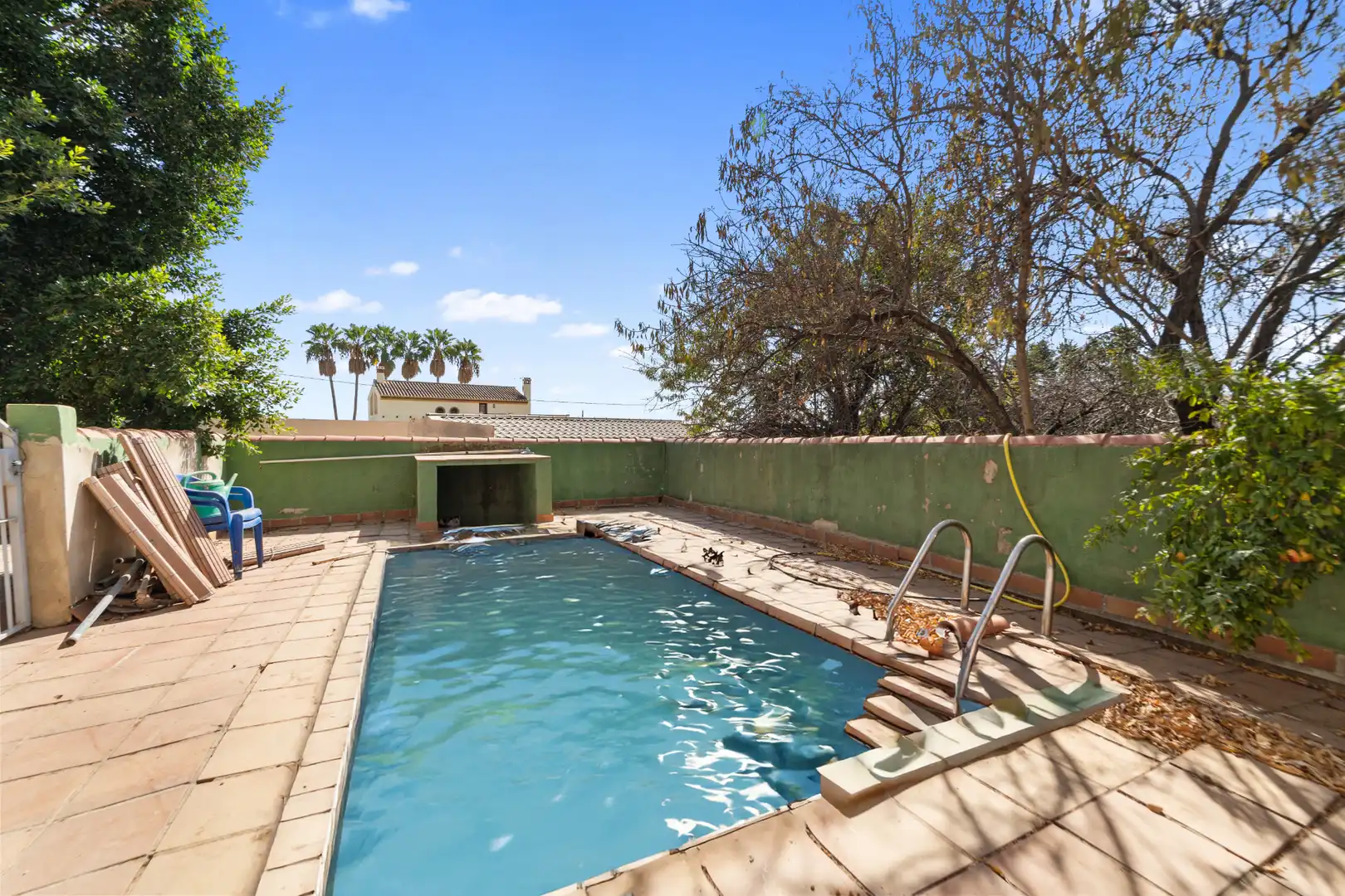 Piscina de Finca rústica en venda en Mijas amb Jardí privat i Piscina