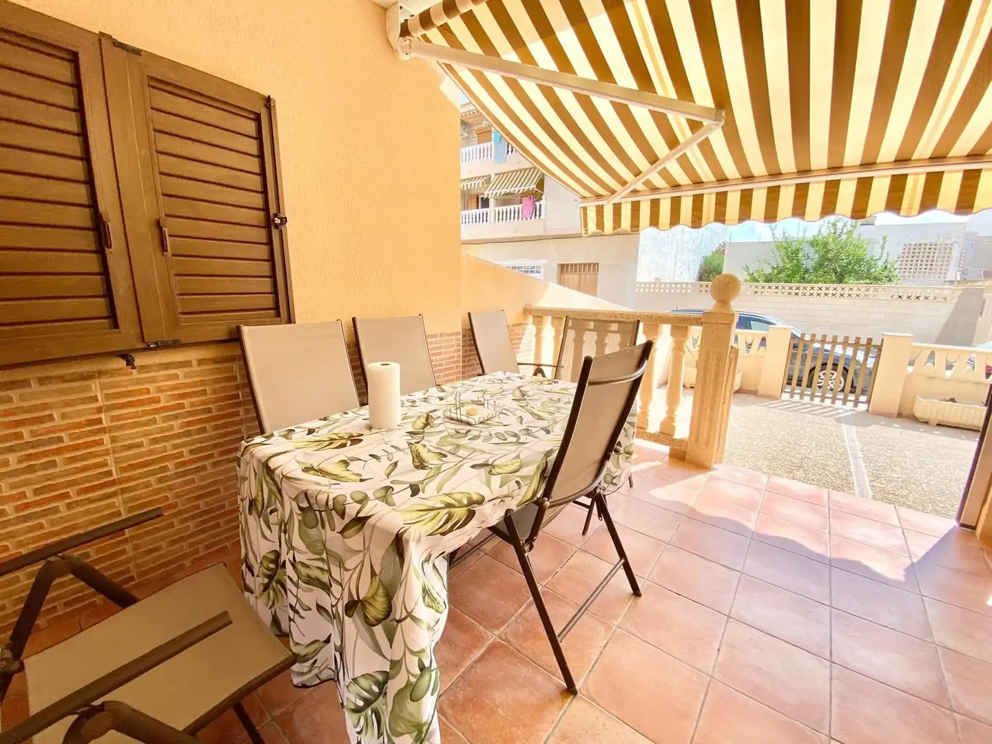 Terraza de Casa o chalet de alquiler en Pilar de la Horadada con Aire acondicionado, Calefacción y Amueblado