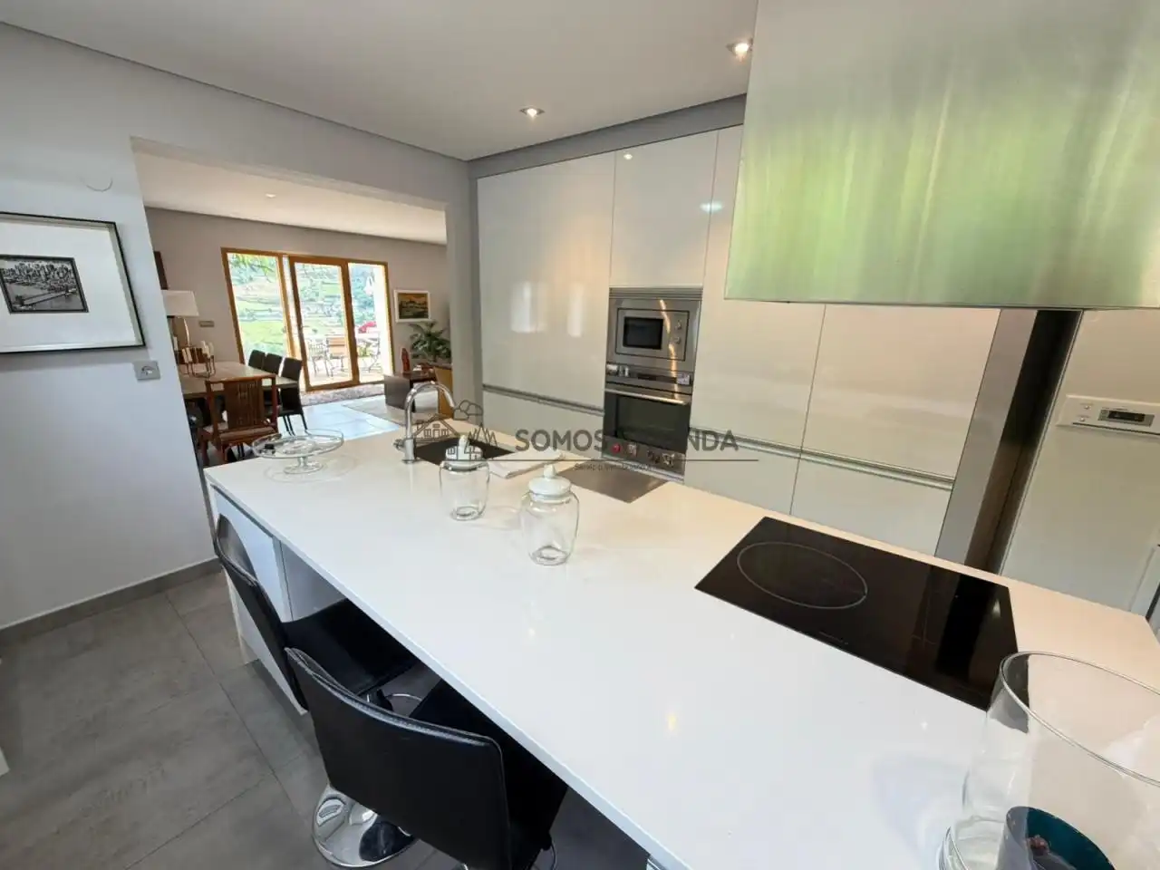 Cocina de Casa o chalet en venta en Ourense Capital  con Calefacción, Jardín privado y Terraza