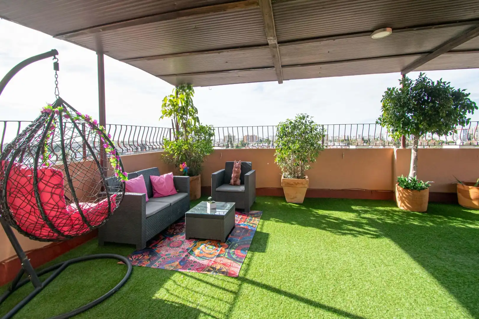 Terrace of Attic for sale in Sevilla  with Air Conditioner, Heating and Parquet flooring