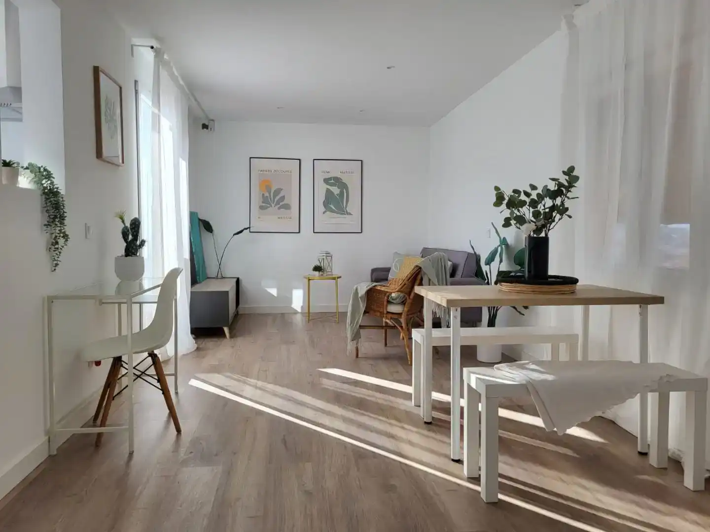 Living room of Attic for sale in Terrassa