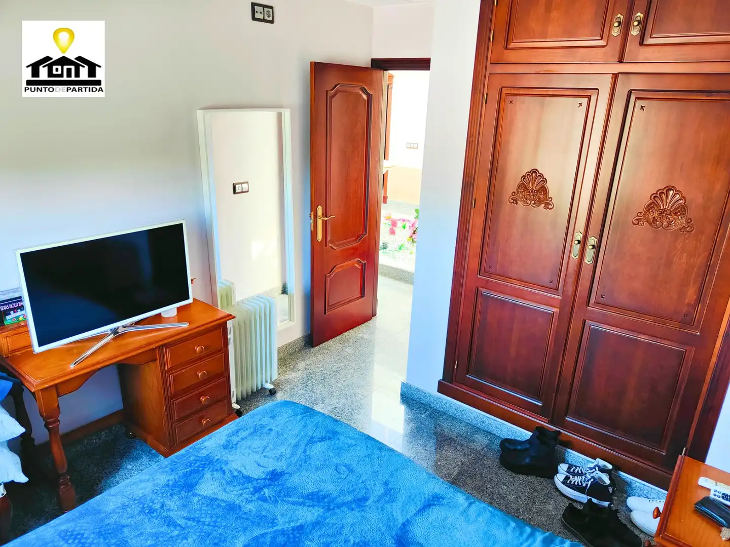 Schlafzimmer von Country house zum Verkauf in Utrera mit Klimaanlage, Heizung und Privatgarten