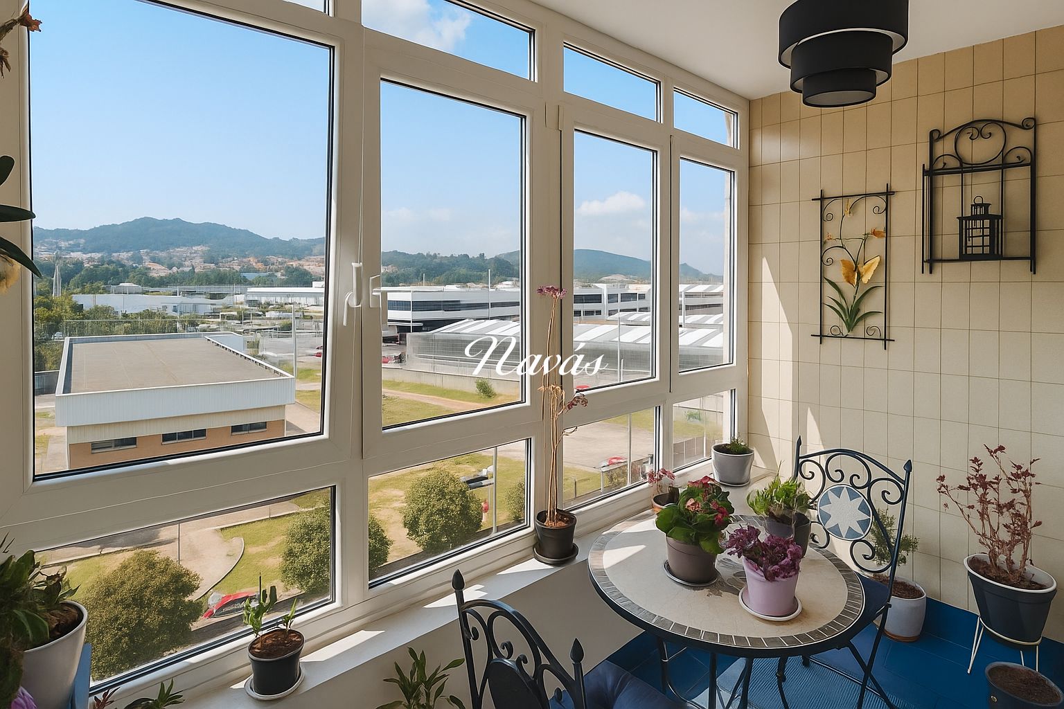 Balcony of Flat for sale in Vigo   with Heating, Parquet flooring and Terrace