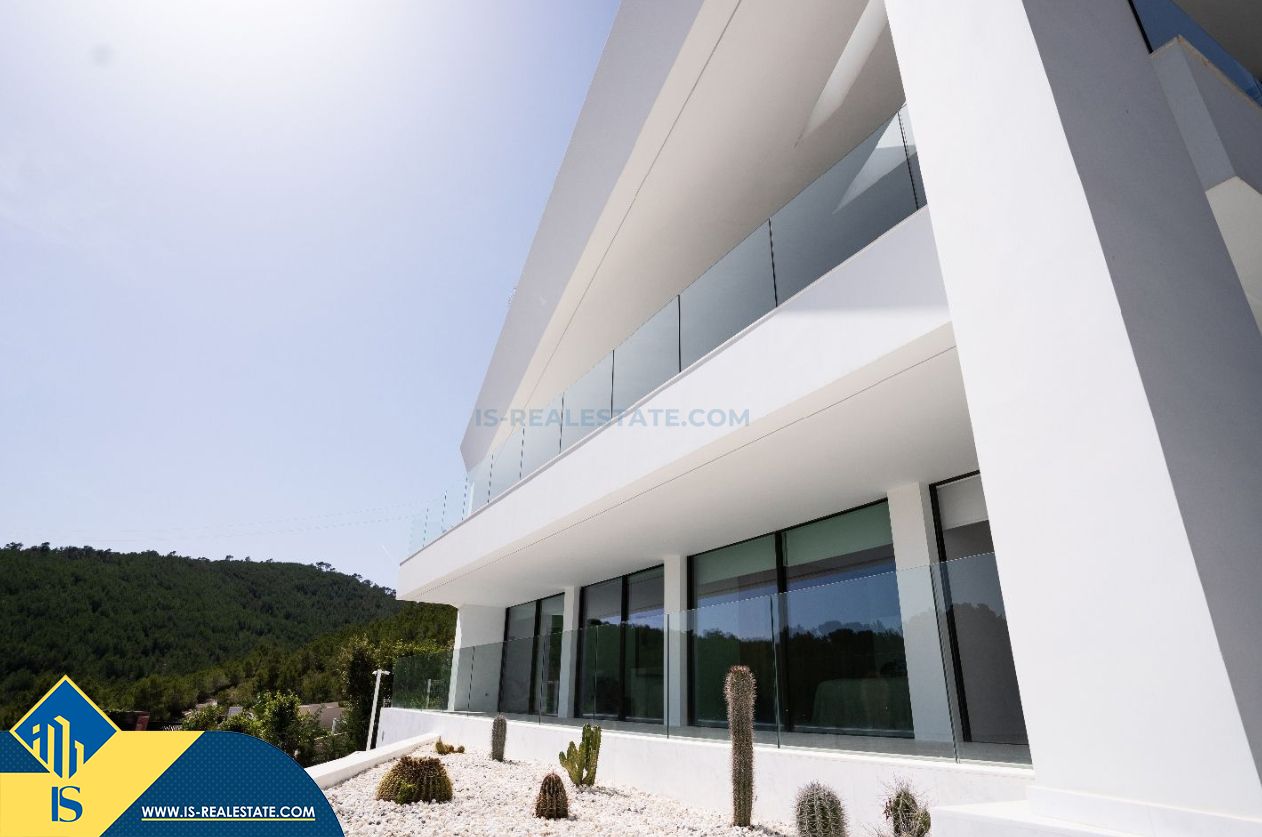 Exterior view of House or chalet for sale in Sant Josep de sa Talaia  with Terrace and Swimming Pool