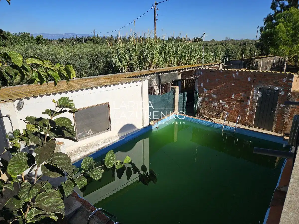 Piscina de Finca rústica en venda en Vinyols i els Arcs