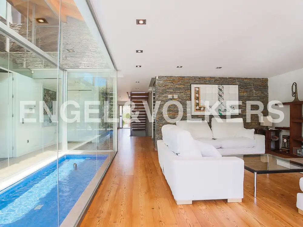 Sala de estar de Casa o chalet de alquiler en Bétera con Aire acondicionado, Calefacción y Jardín privado