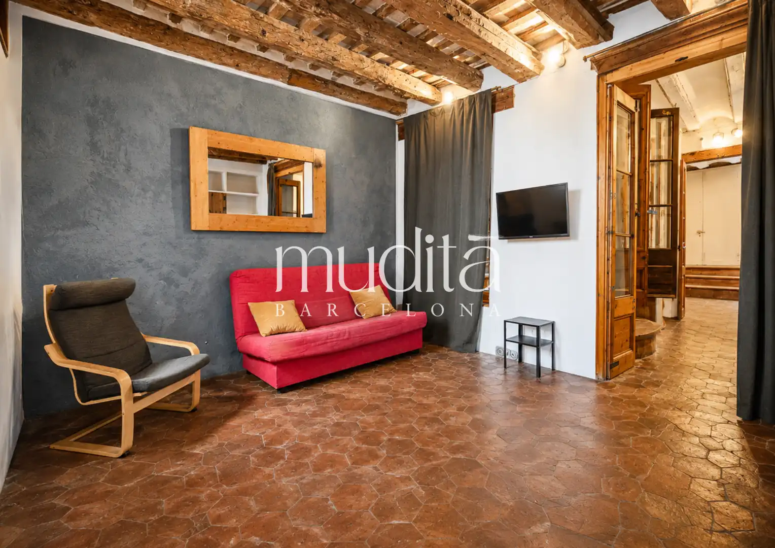 Living room of Apartments for sale in Barcelona  with Heating and Alarm