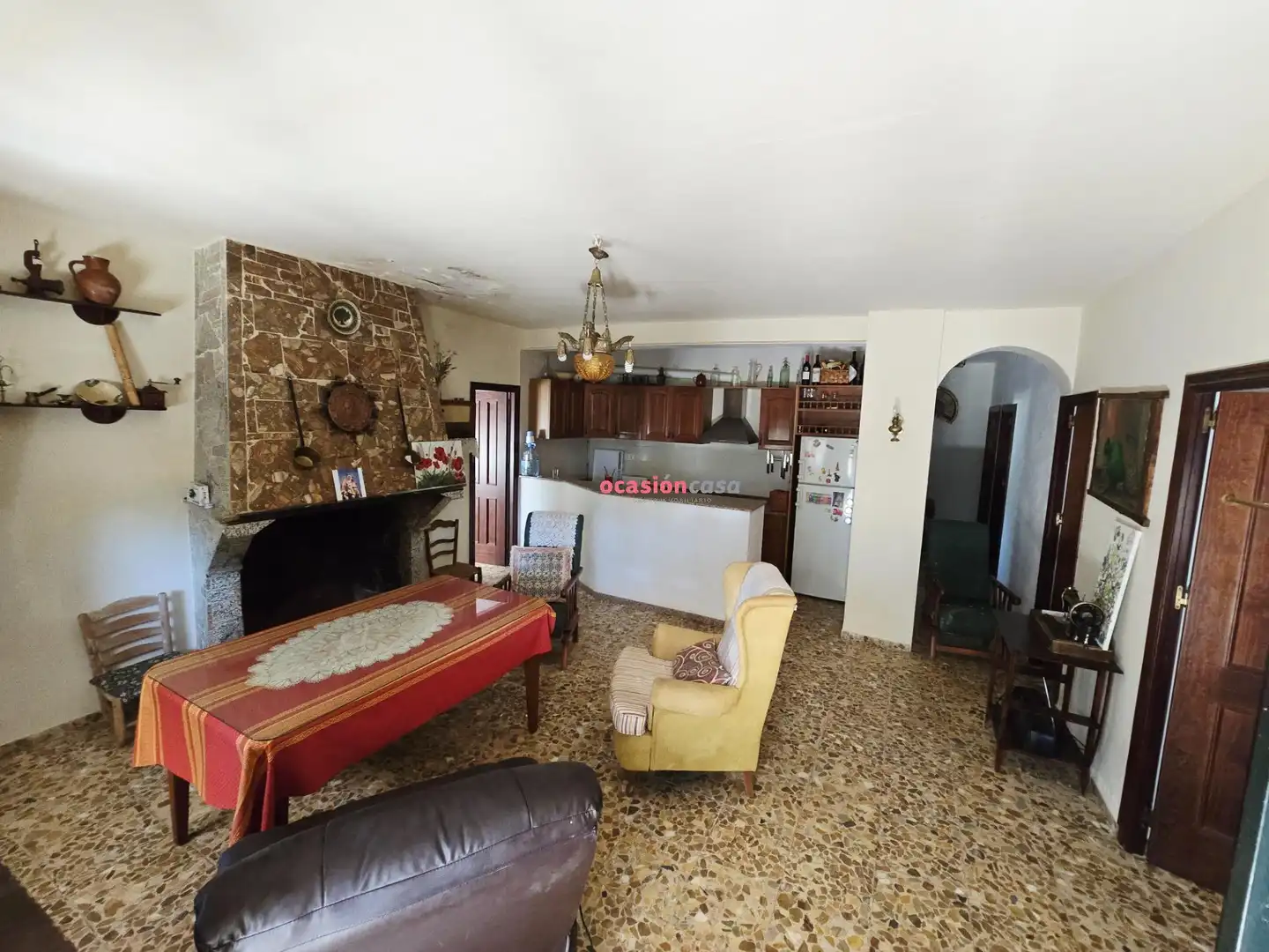 Sala d'estar de Casa o xalet en venda en Villanueva del Duque amb Jardí privat, Traster i Piscina
