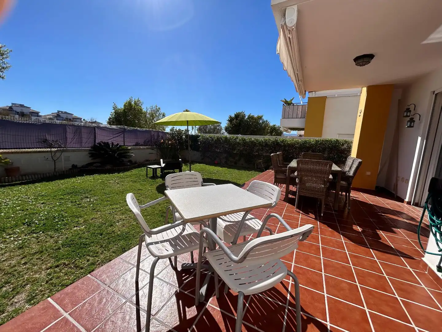 Terrasse von Maisonette zum Verkauf in Vera mit Klimaanlage, Privatgarten und Terrasse