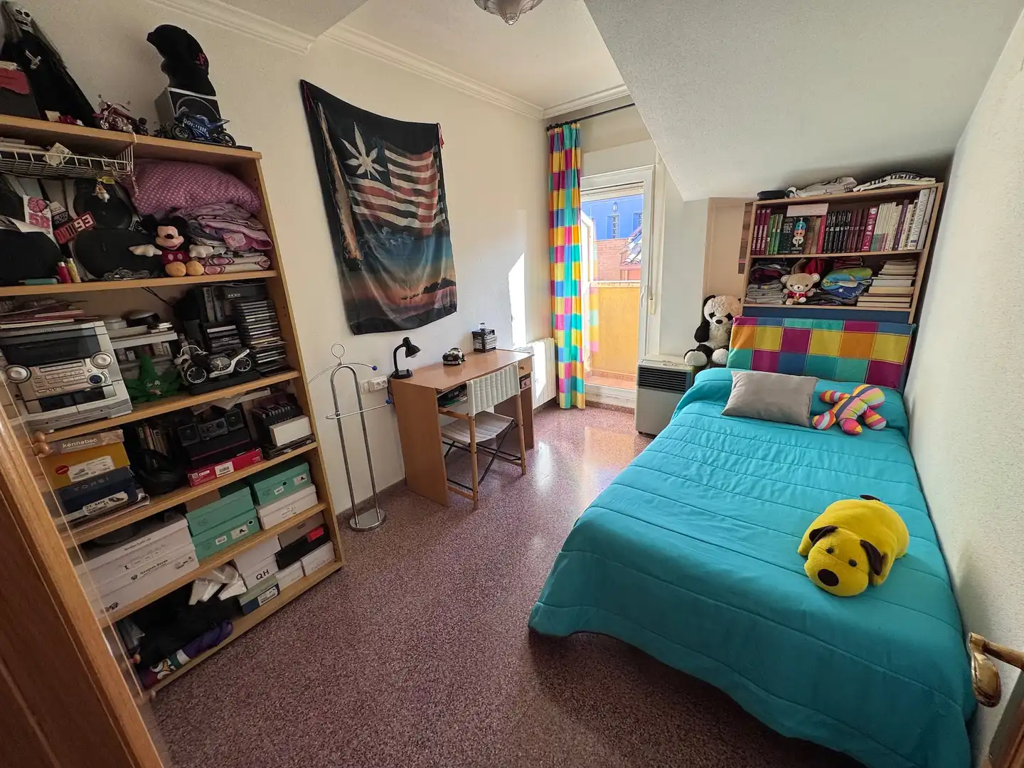 Schlafzimmer von Einfamilien-Reihenhaus zum Verkauf in Villena mit Heizung, Terrasse und Abstellraum