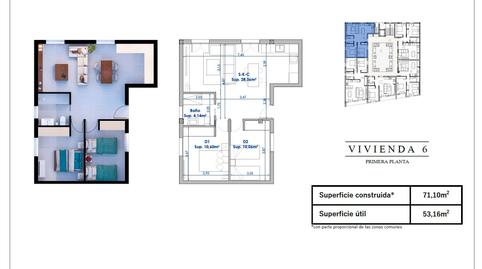 Foto 5 de Piso en venta en Avenida del Río Barbate, 26