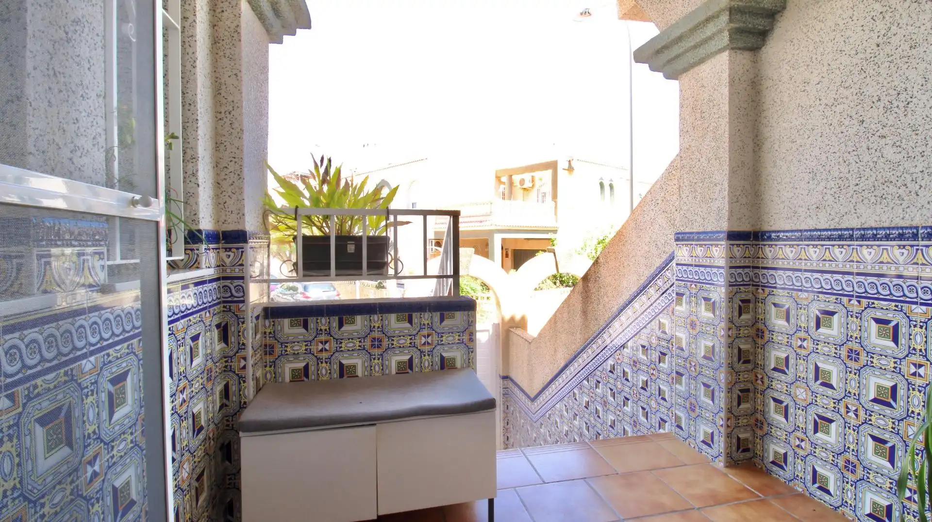 Terraza de Casa adosada en venta en Roquetas de Mar con Aire acondicionado, Terraza y Trastero