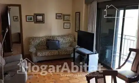 Sala d'estar de Pis en venda en Valencia amb Aire condicionat, Calefacció i Parquet