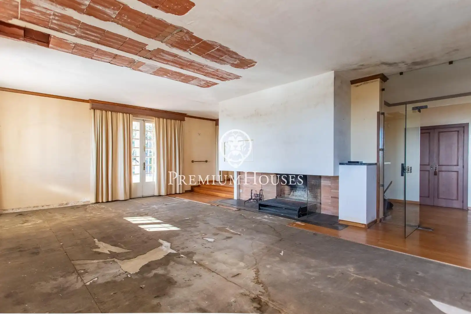 Wohnzimmer von Haus oder Chalet zum Verkauf in Argentona mit Parkett