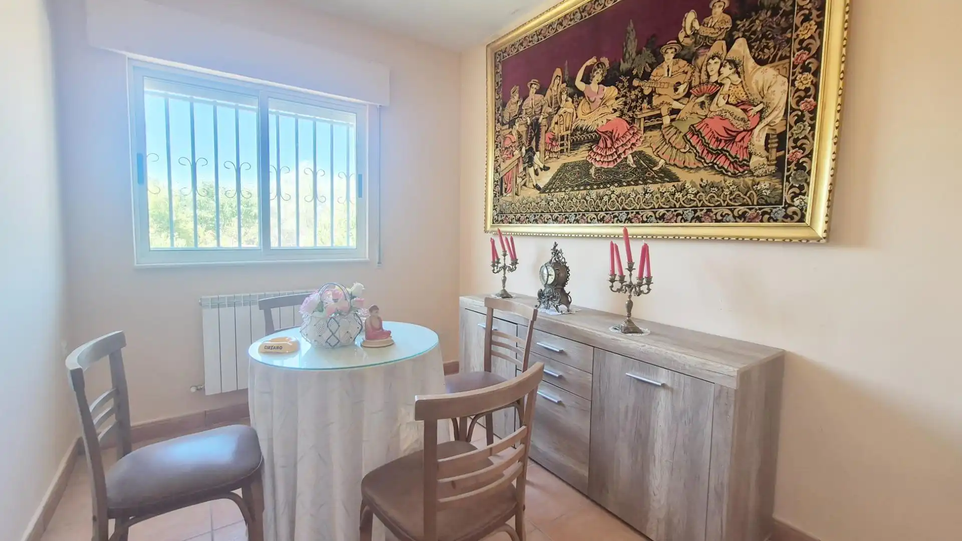 Dining room of Houses for sale in Calvarrasa de Abajo  with Heating, Storage room and Furnished