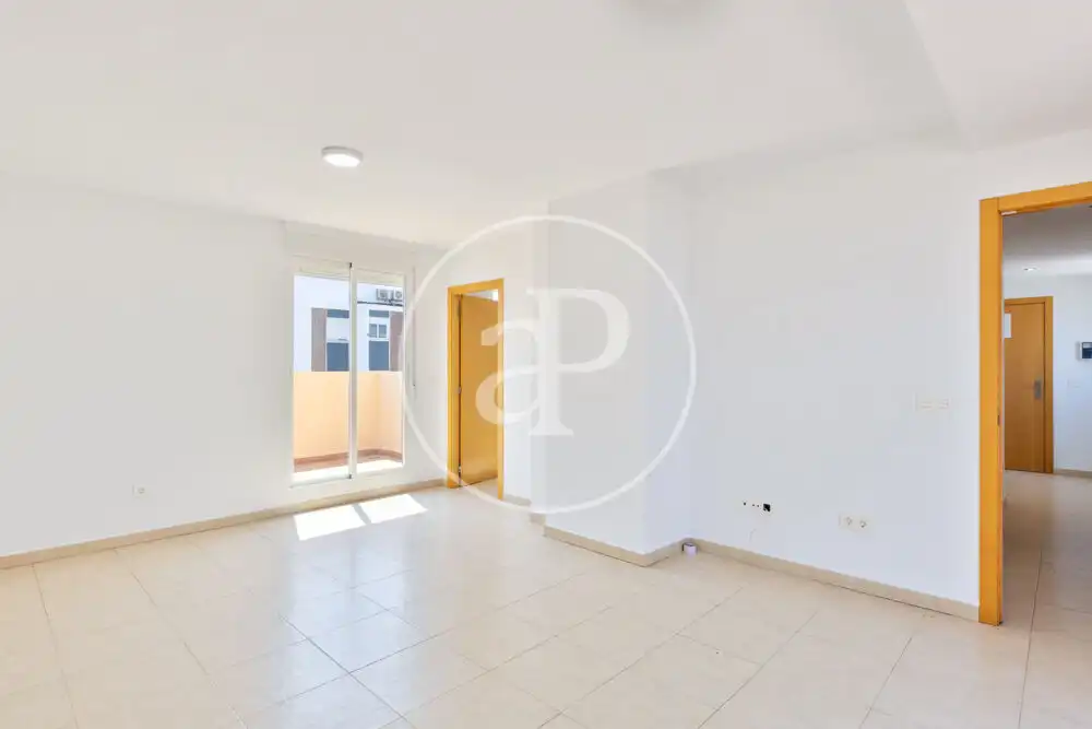 Wohnzimmer von Wohnung zur Miete in Sagunto / Sagunt mit Klimaanlage, Heizung und Terrasse