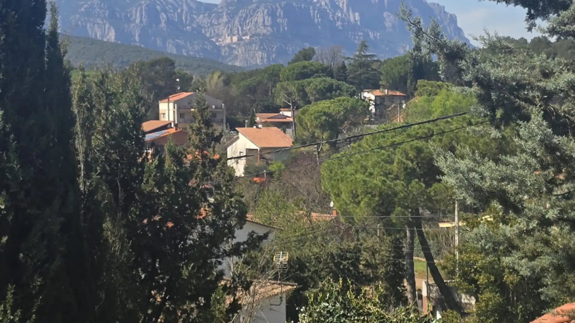 Exterior view of Houses for sale in Vacarisses  with Private garden and Alarm