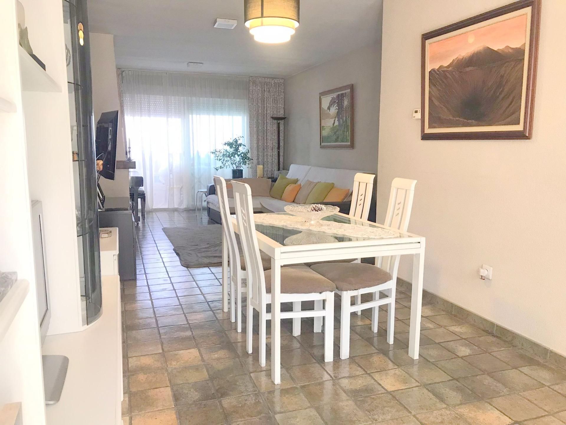 Menjador de Casa adosada en venda en Arganda del Rey amb Aire condicionat, Calefacció i Jardí privat