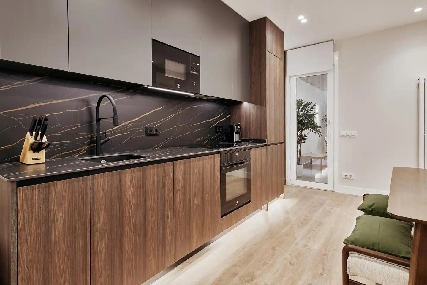 Cocina de Planta baja en venta en Madrid con Aire acondicionado, Calefacción y Terraza