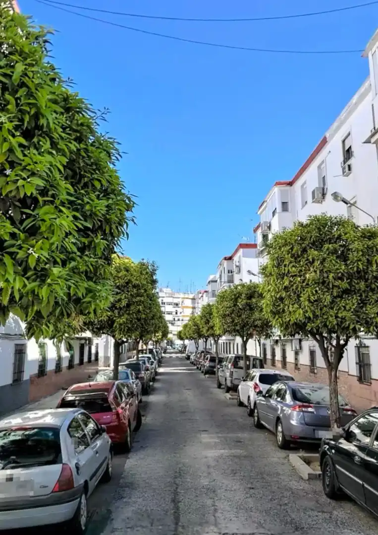 Vista exterior de Piso en venta en Sevilla