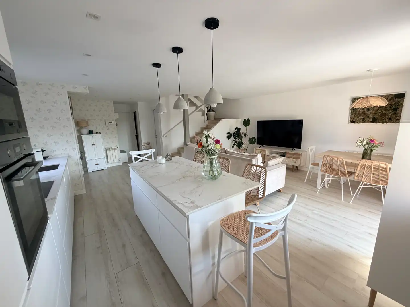 Cocina de Casa adosada en venta en Algete con Aire acondicionado, Calefacción y Jardín privado