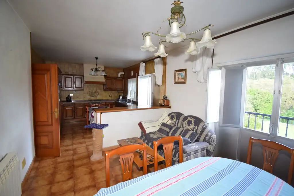 Cuina de Casa o xalet en venda en Fene amb Jardí privat, Terrassa i Moblat