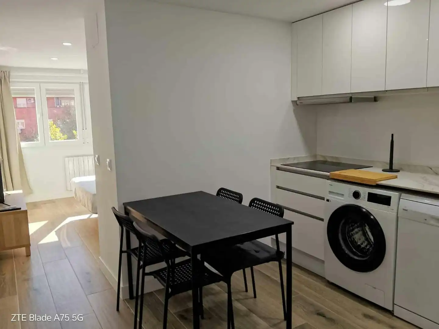 Kitchen of Flat for rent in Madrid  with Air Conditioner, Heating and Furnished