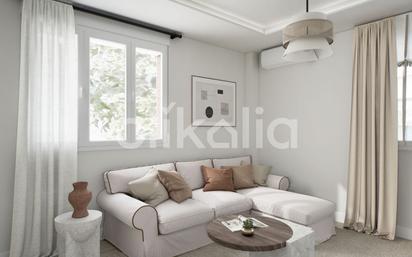 Living room of Flat for sale in  Madrid Capital  with Air Conditioner and Terrace