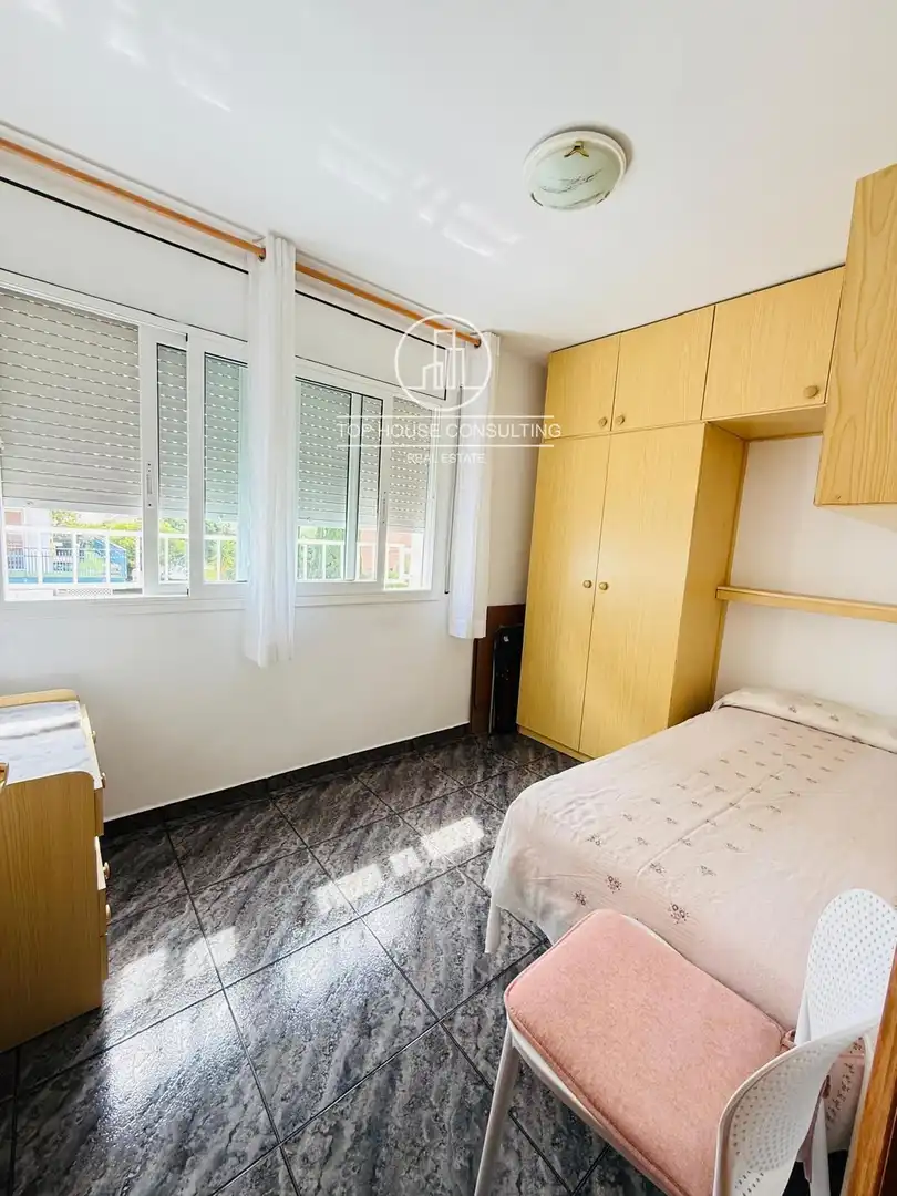 Schlafzimmer von Wohnung zum Verkauf in Sant Andreu de Llavaneres mit Heizung, Terrasse und Schwimmbad