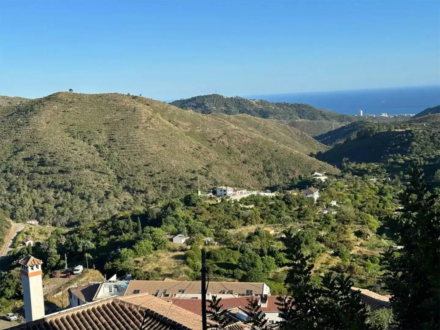 Vista exterior de Terreno en venta en Ojén pueblo