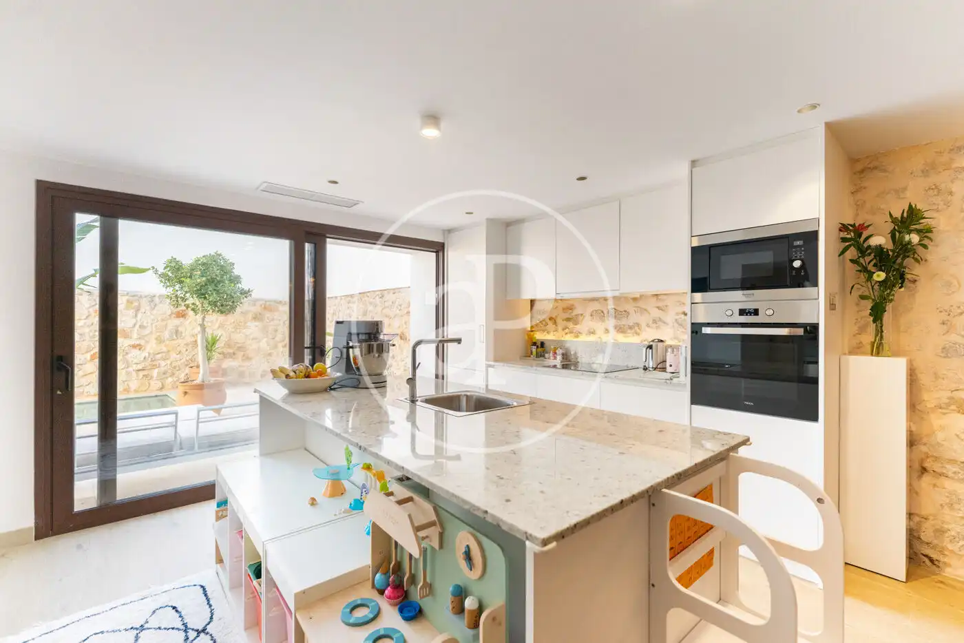 Cocina de Casa o chalet en venta en Lloseta con Aire acondicionado, Calefacción y Terraza