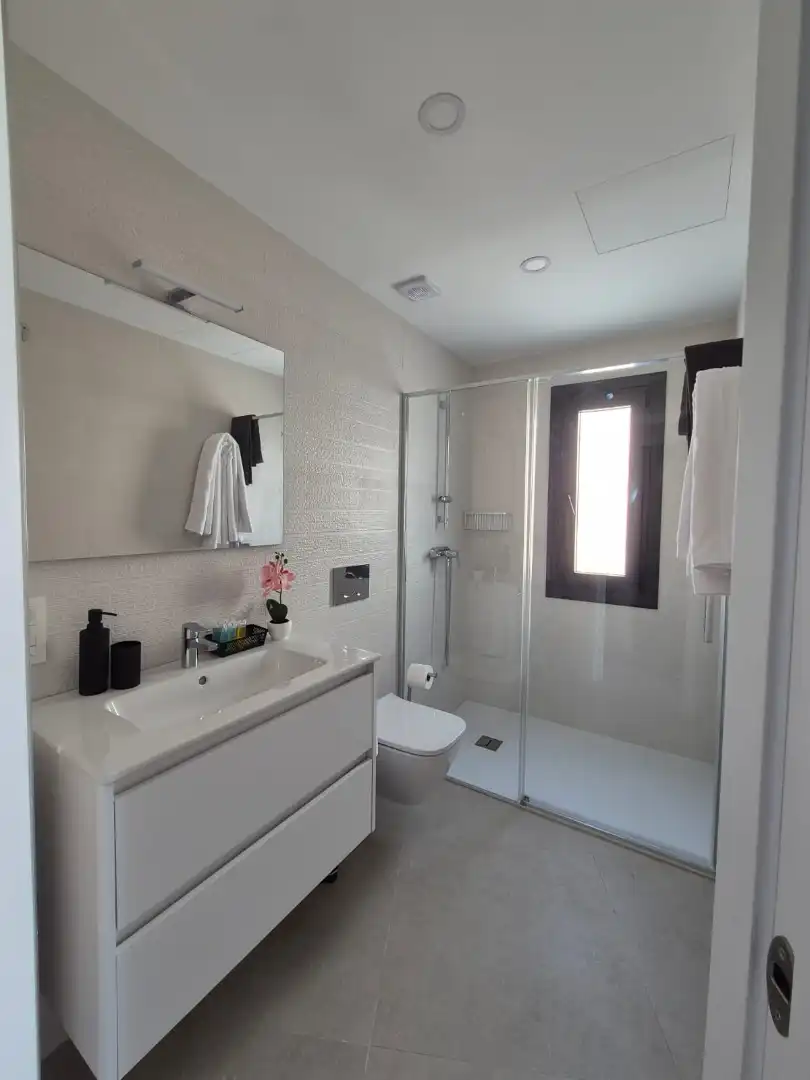 Bathroom of Attic for sale in Nerja  with Air Conditioner, Heating and Terrace