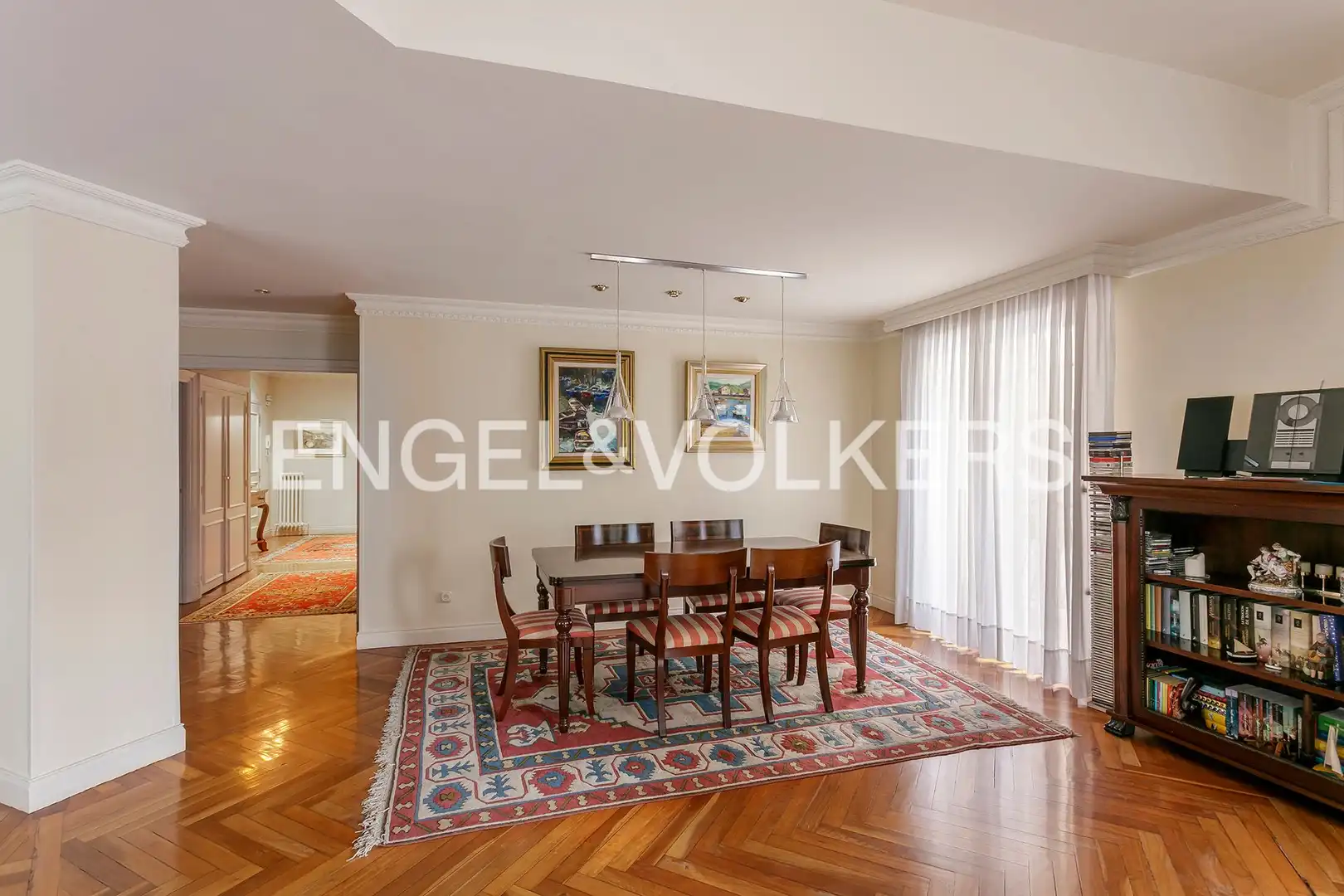 Dining room of Flat for sale in Bilbao   with Heating, Parquet flooring and Terrace