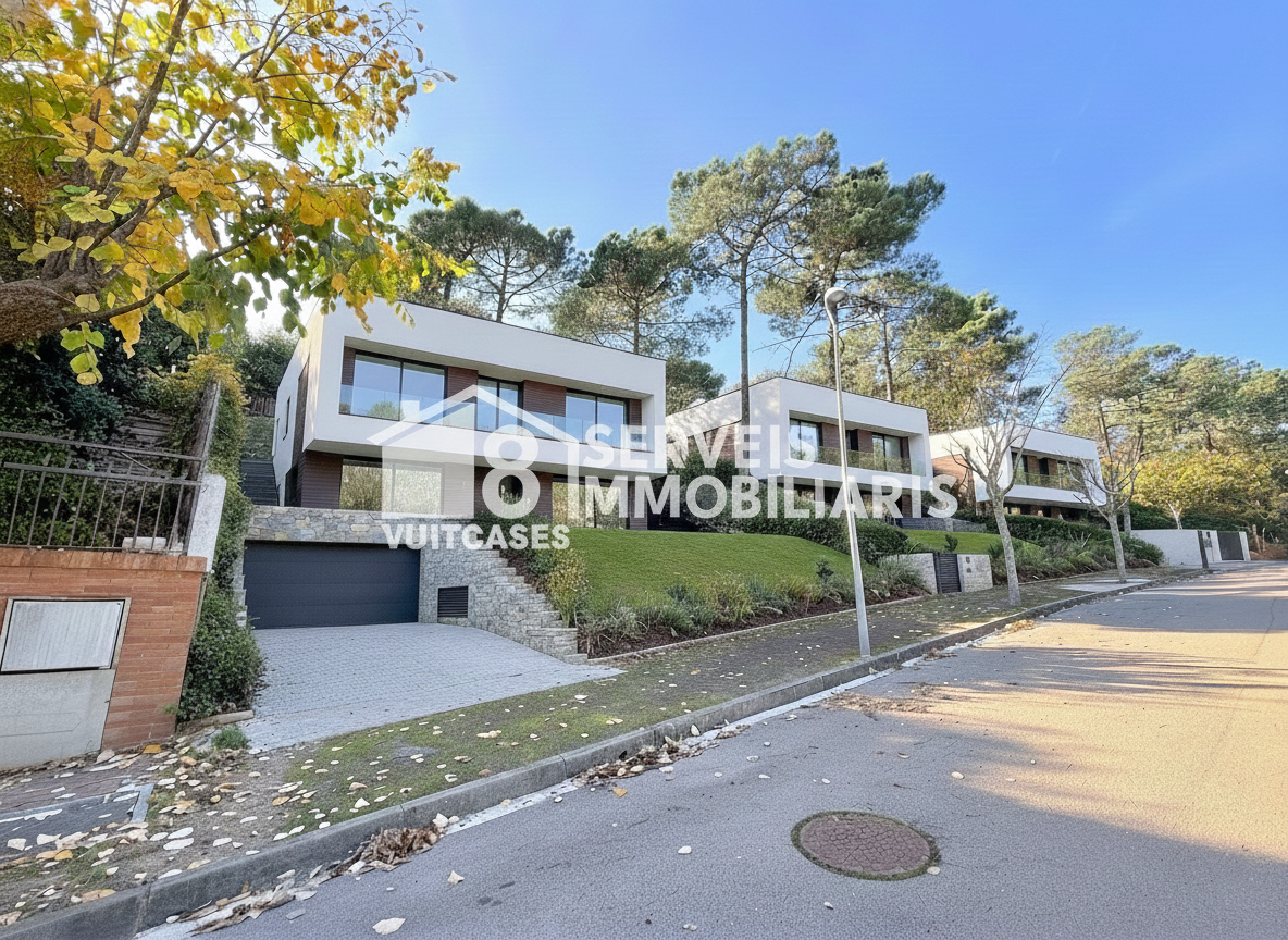 Vista exterior de Residencial en venda en Sant Pol de Mar