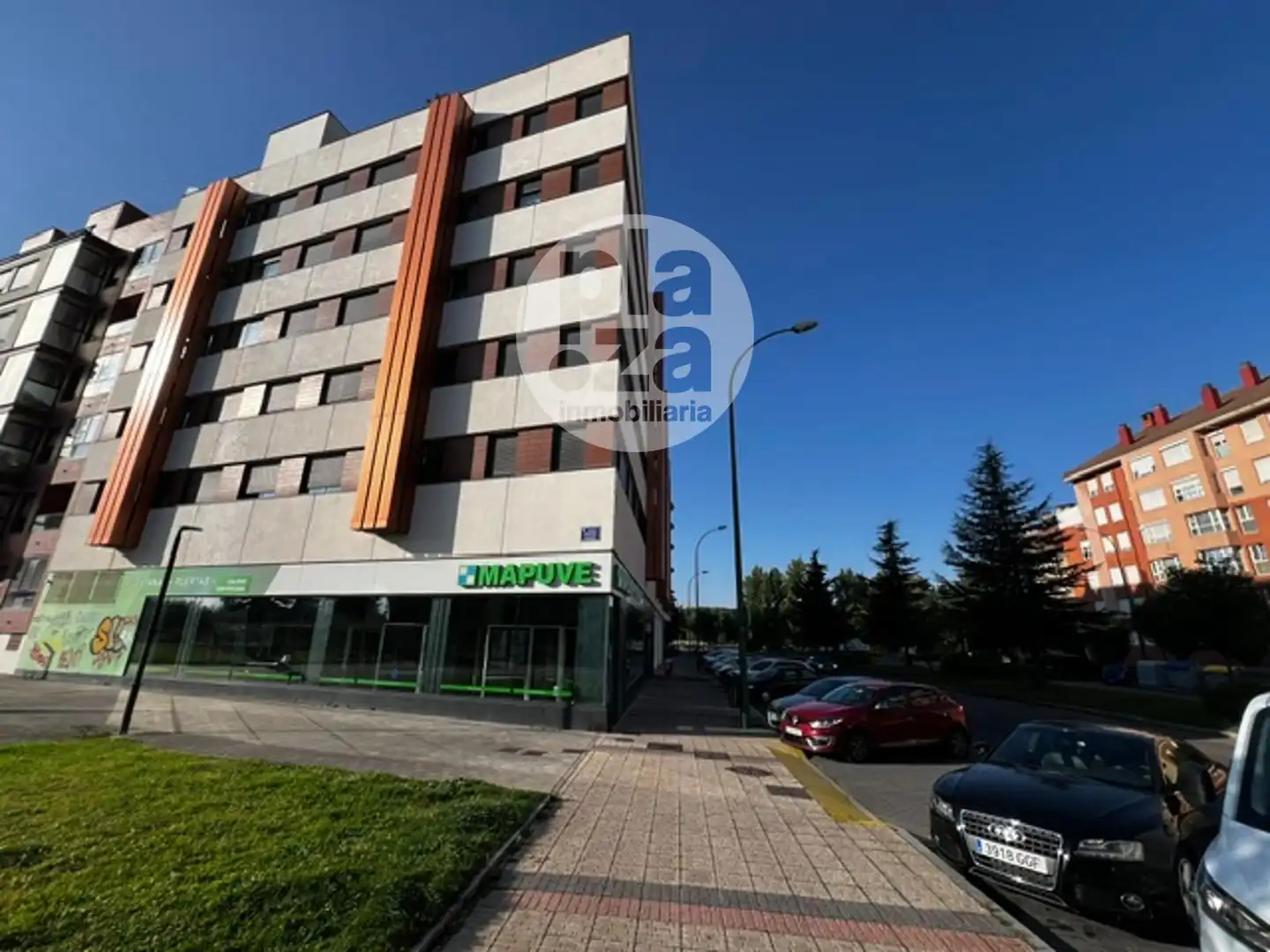 Vista exterior de Pis en venda en Burgos amb Calefacció i Moblat