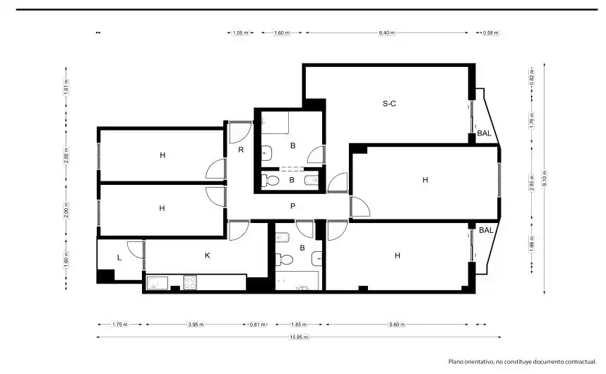 Wohnung mit Aufzug zum Verkauf in C/ Colón, imagen 29