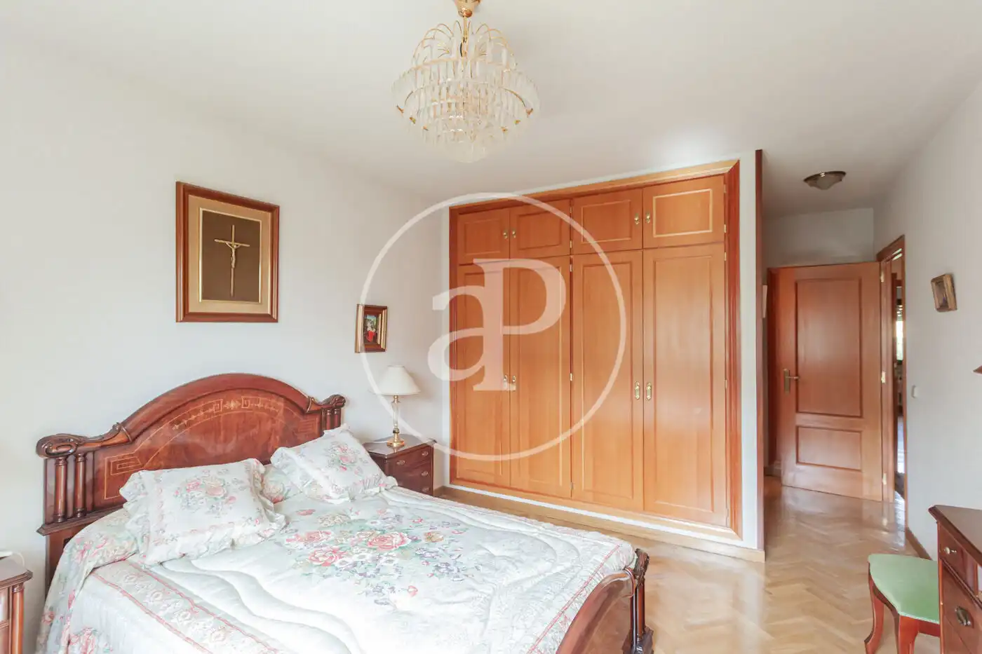 Dormitori de Casa adosada en venda en Navacerrada, Madrid